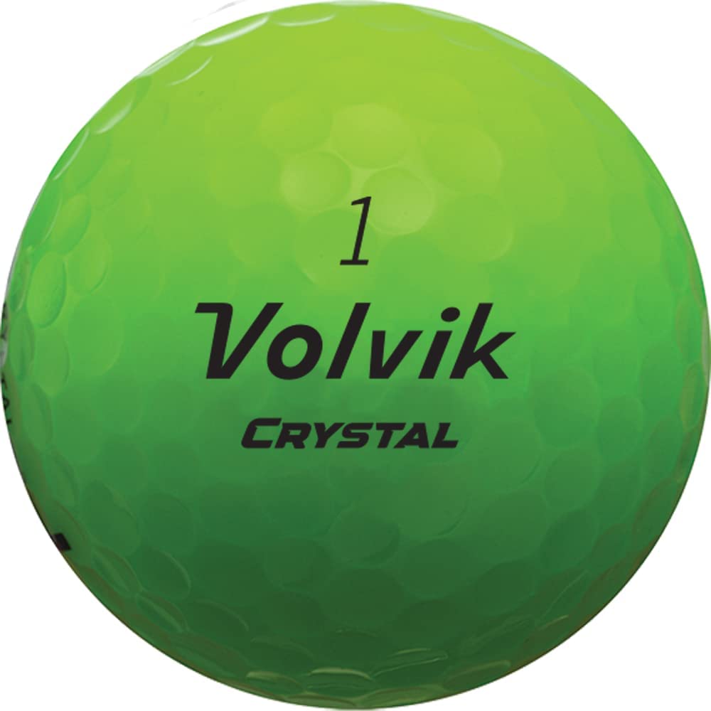 Volvik Crystal 2022 Focus Colored Golf Balls by the Sleeve