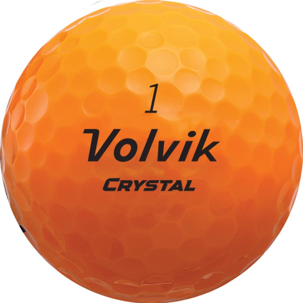 Volvik Crystal Focus Colored Golf Balls