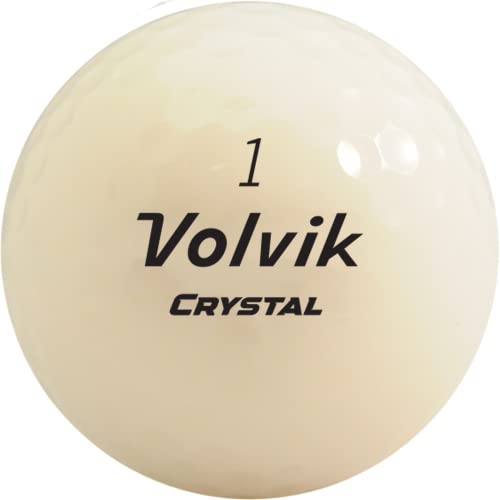 Volvik Crystal Focus Colored Golf Balls