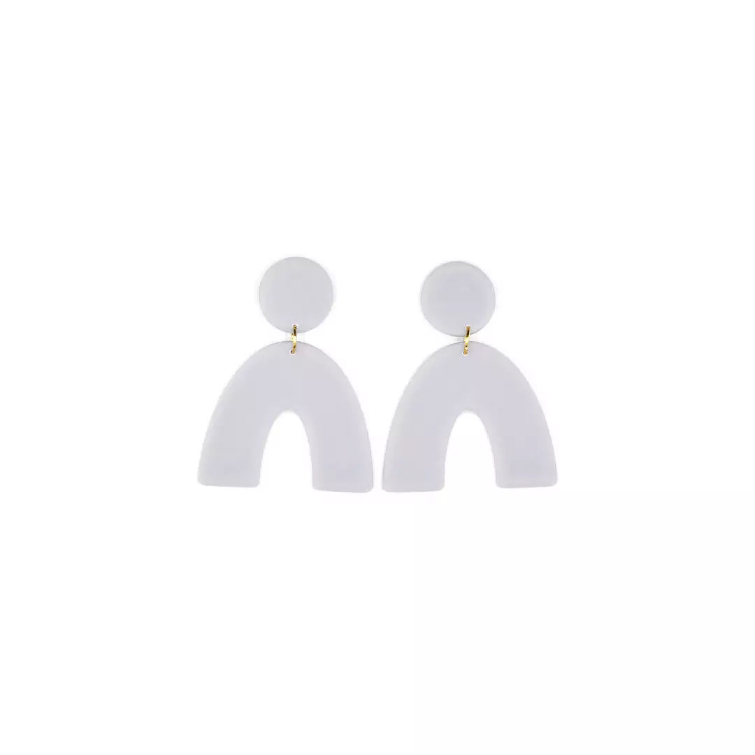 Wide Arch Earrings