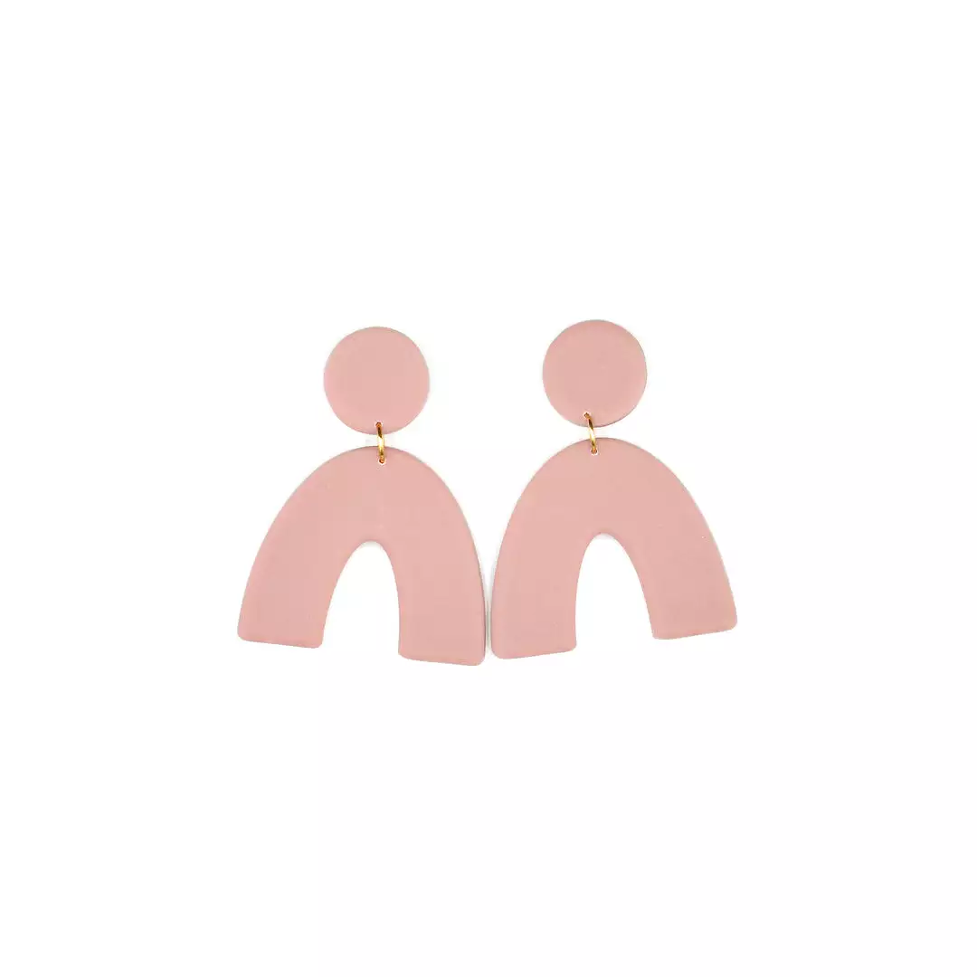 Wide Arch Earrings