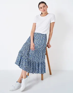 Women's Mixed Tier Skirt from Crew Clothing Company